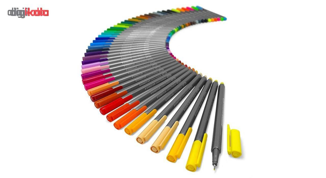 روان نویس استدلر مدل Triplus fineliner Brilliant Colours New بسته 42 عددی