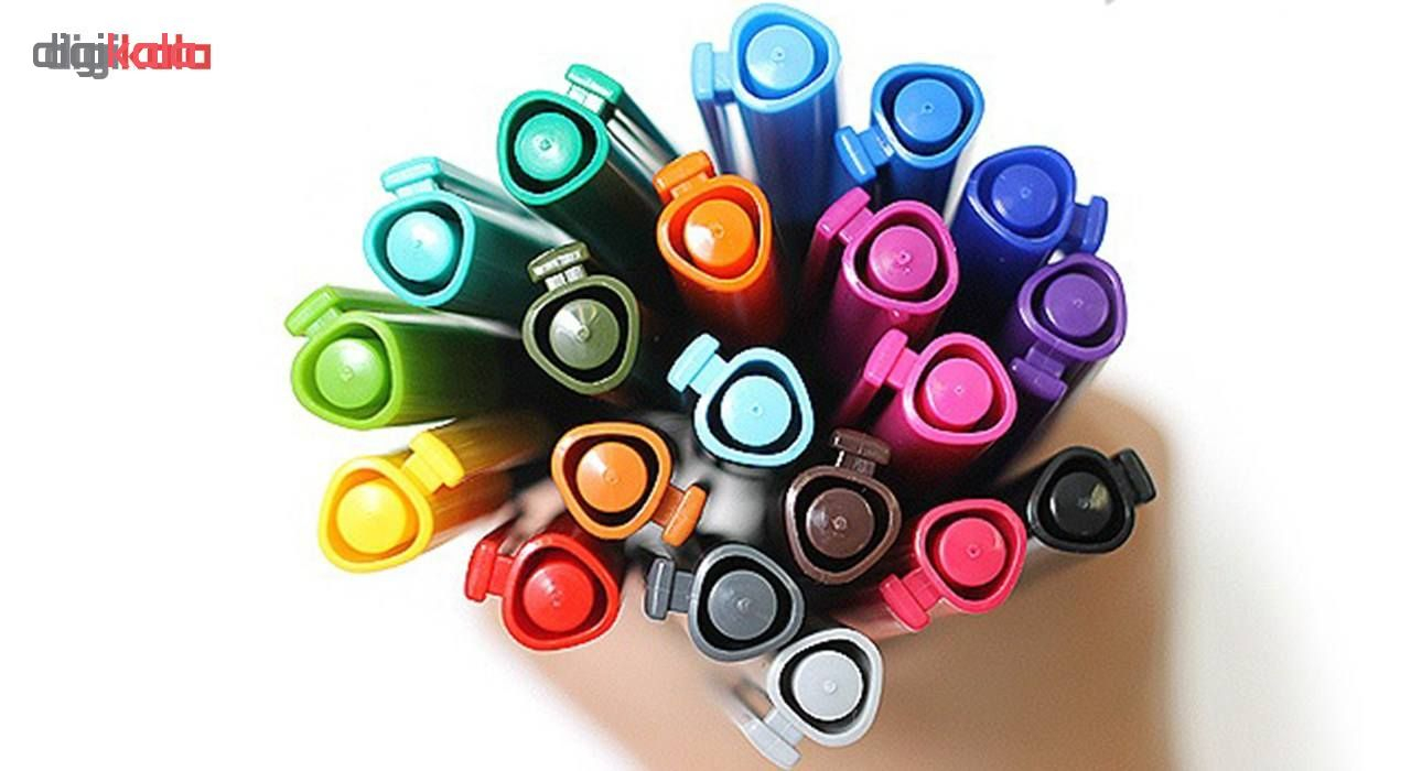 روان نویس استدلر مدل Triplus fineliner Brilliant Colours New بسته 42 عددی