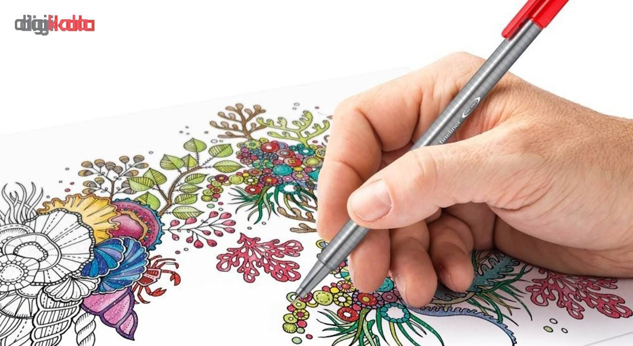 روان نویس استدلر مدل Triplus fineliner Brilliant Colours New بسته 42 عددی