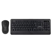 کیبورد و ماوس هیسکا مدل H-MK15W، سوییچ ممبران،Full-Size