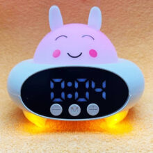 ساعت ديجيتال مدل چراغ خواب اسپيکردار کد TS-005 Rabbit