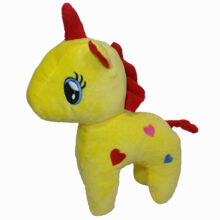 عروسک طرح اسب تک شاخ ارتفاع 34 سانتی متر