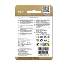 کارت حافظه microSDHC سیلیکون پاور مدل Golden series Superior کلاس 10 استاندارد UHS-I U3 سرعت 10MBps ظرفیت 64 گیگابایت