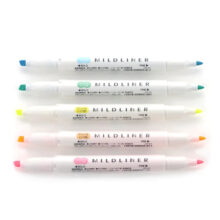 ماژیک علامت گذار زبرا مدل MILDLINER مجموعه 4 عددی