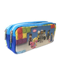 جامدادي كليپس مدل دو زيپ طرح ماينكرافت كد 01