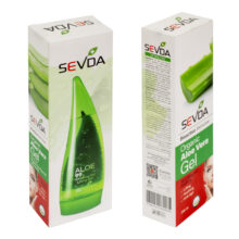 ژل ضد چروک سودا مدل لیفتینگ آلوئه ورا حجم 250 میلی لیتر مجموعه 2 عددی