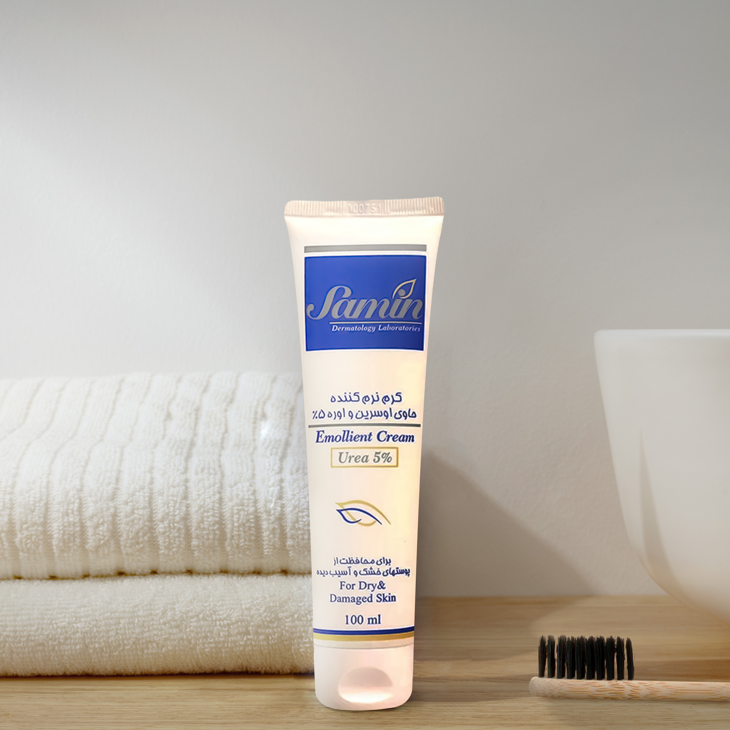 کرم نرم‌کننده ثمین مدل اوسرین و اوره حجم 100 میلی‌لیتر