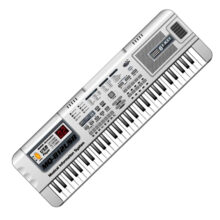 بازی آموزشی کیبورد مدل ام کیو طرح میکروفن دار USB و 61 کلیدی کد 812