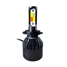 هدلایت خودرو تک پرو مدل چهاررنگ پایه H7