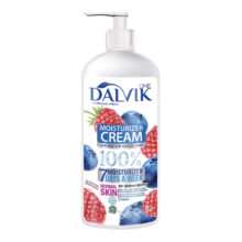 کرم مرطوب‌کننده دست دالویک وان مدل بلوبری رزبری مناسب برای پوست معمولی وزن ۲۵۰ گرم