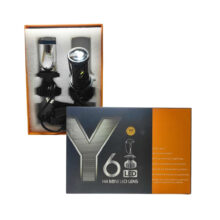 هدلایت سام مدل لنزدار Y6 پایه H4 بسته دو عددی