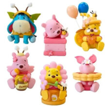 فیگور مدل خرس پو مجموعه 6 عددی