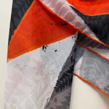 روسری زنانه مدل نخی چهارفصل قواره بزرگ کد 1115