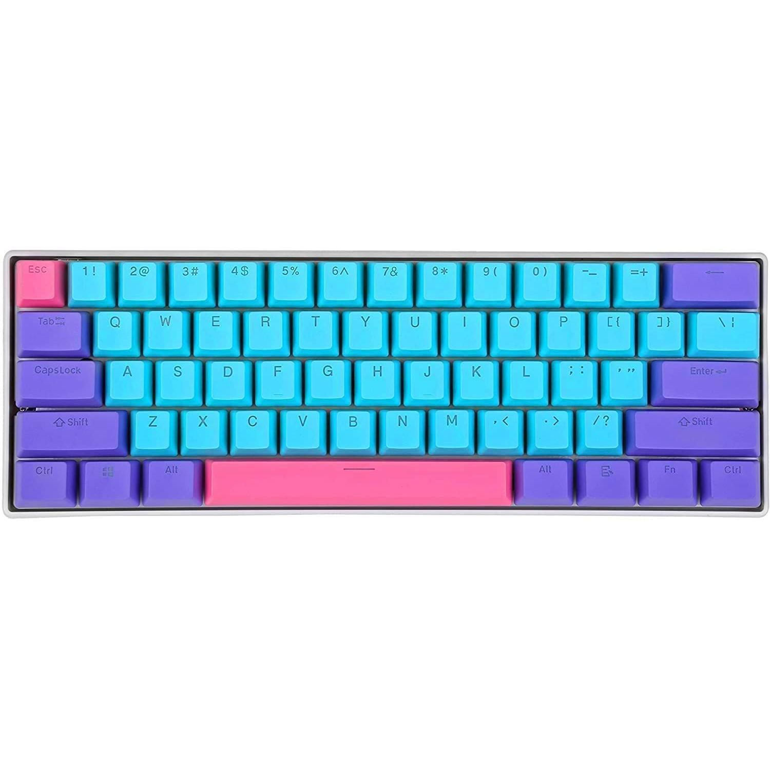 کیبورد بویی مدل 61Mini - Cherry MX Blue Switch - Lavender Color