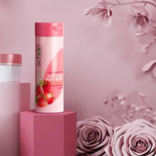 شامپو بدن شون مدل Strawberry And Milk حجم 300 میلی لیتر