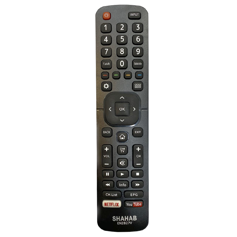 ریموت کنترل تلویزیون شهاب مدل EN2B27V