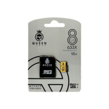 کارت حافظه Micro SD HC کوئین تک مدل ABVH کلاس 10 استاندارد U1 سرعت 95Mbps ظرفیت 8 گیگابایت به همراه آداپتور SD