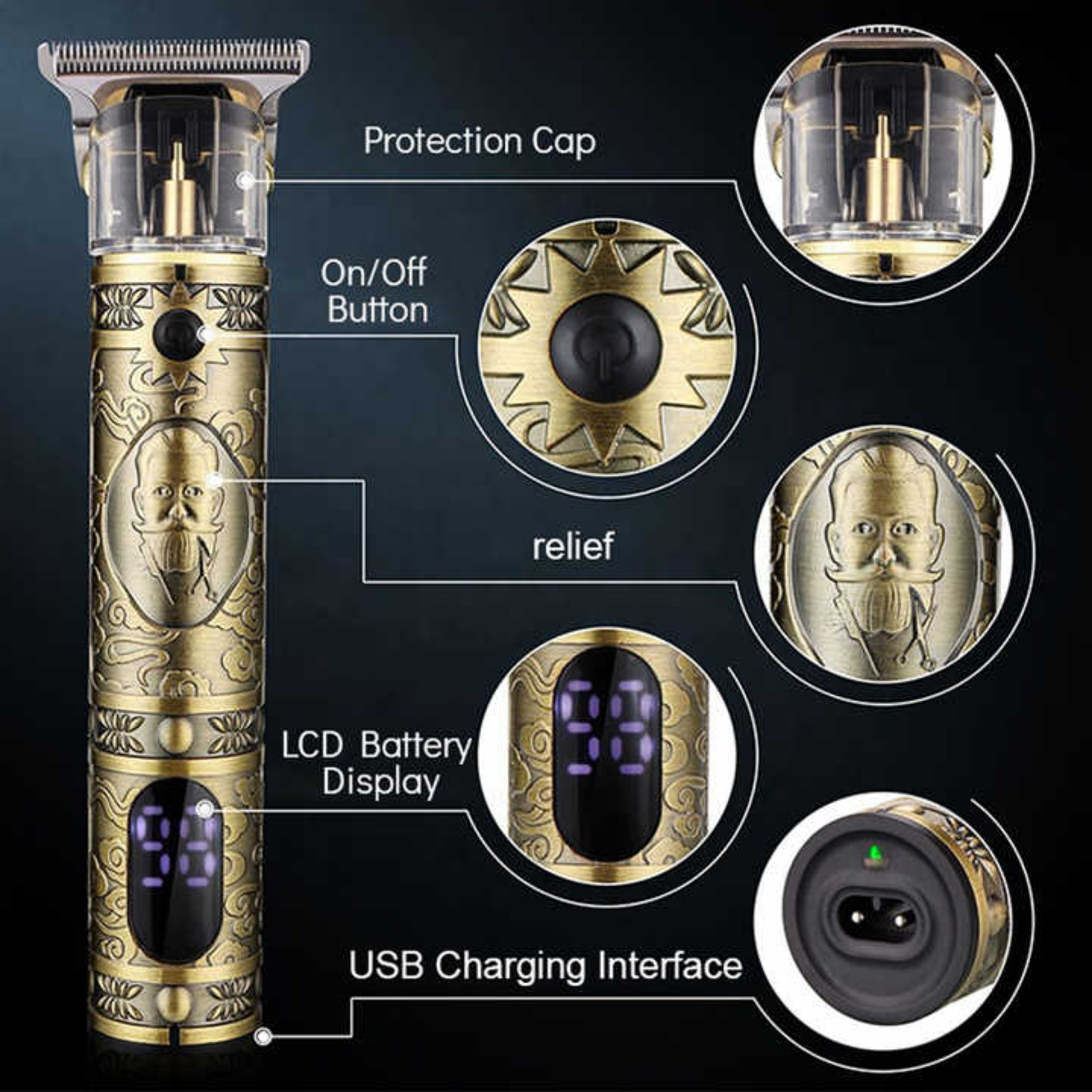 ماشین اصلاح موی سر و صورت دالینگ مدل dl-1746