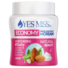 کرم مرطوب کننده دست و صورت یس میس مدل 01 مناسب انواع پوست حجم 240 میلی لیتر