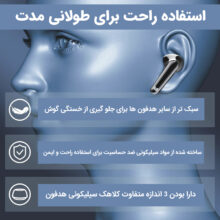 هدفون بلوتوثی مانستر مدل N-Lite 203 AirLinks