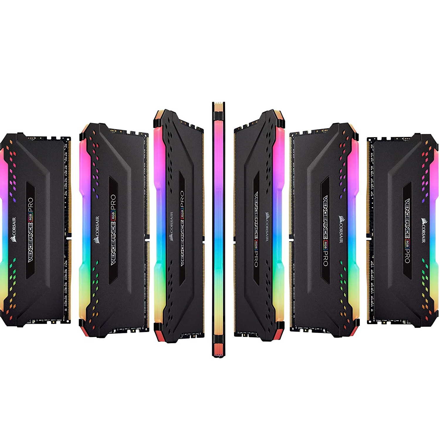 رم دسکتاپ DDR4 دو کاناله 3200 مگاهرتز CL16 کورسیر مدل VENGEANCE RGB PRO ظرفیت 16 گیگابایت