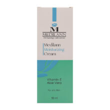 کرم مرطوب‌کننده مدیلن مدل آلوئه‌ورا و ویتامین E حجم 50 میلی‌لیتر