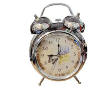 ساعت رومیزی عقربه‌ای مدل پروانه