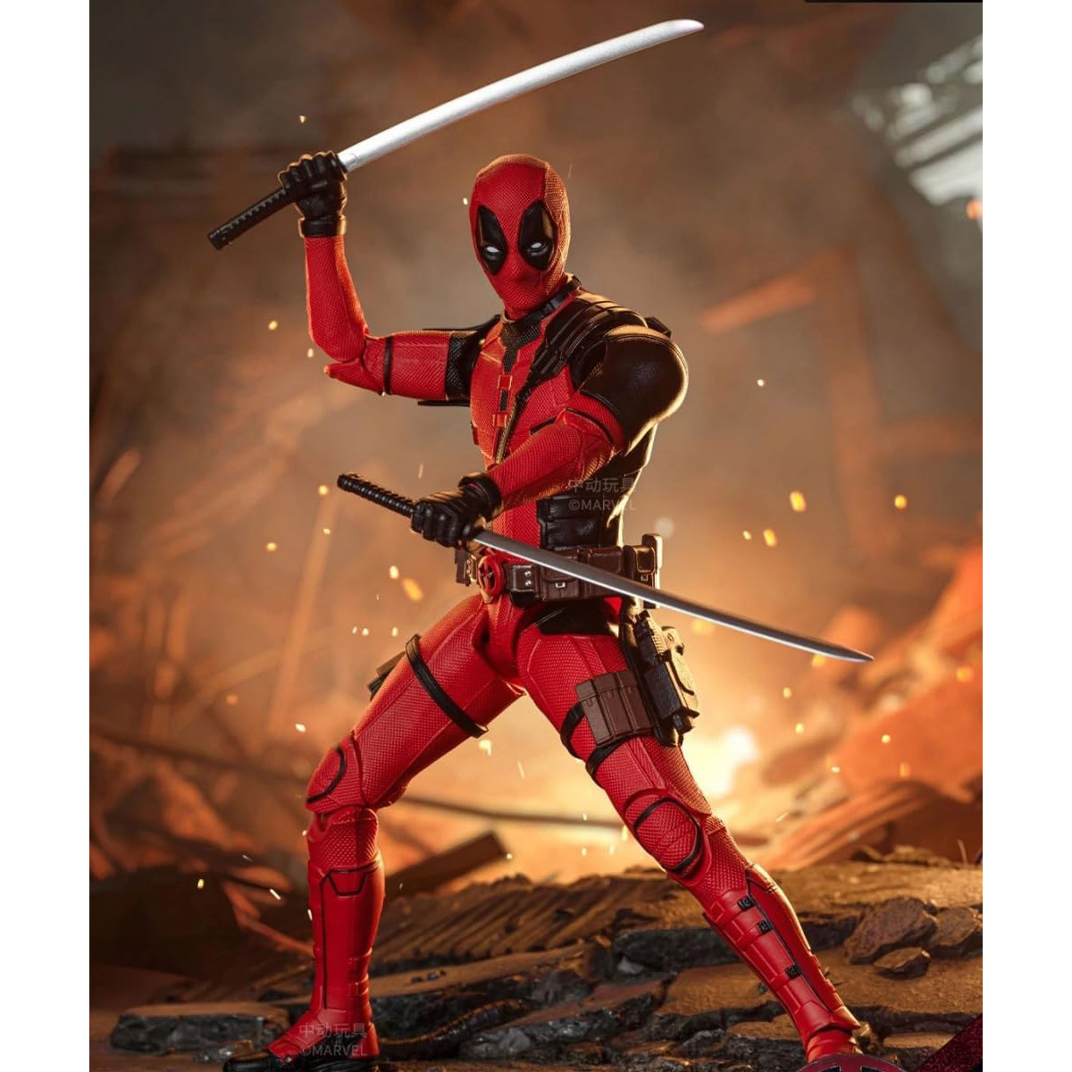 اکشن فیگور مدل ددپول سری Wolverine ZD Toys deadpool