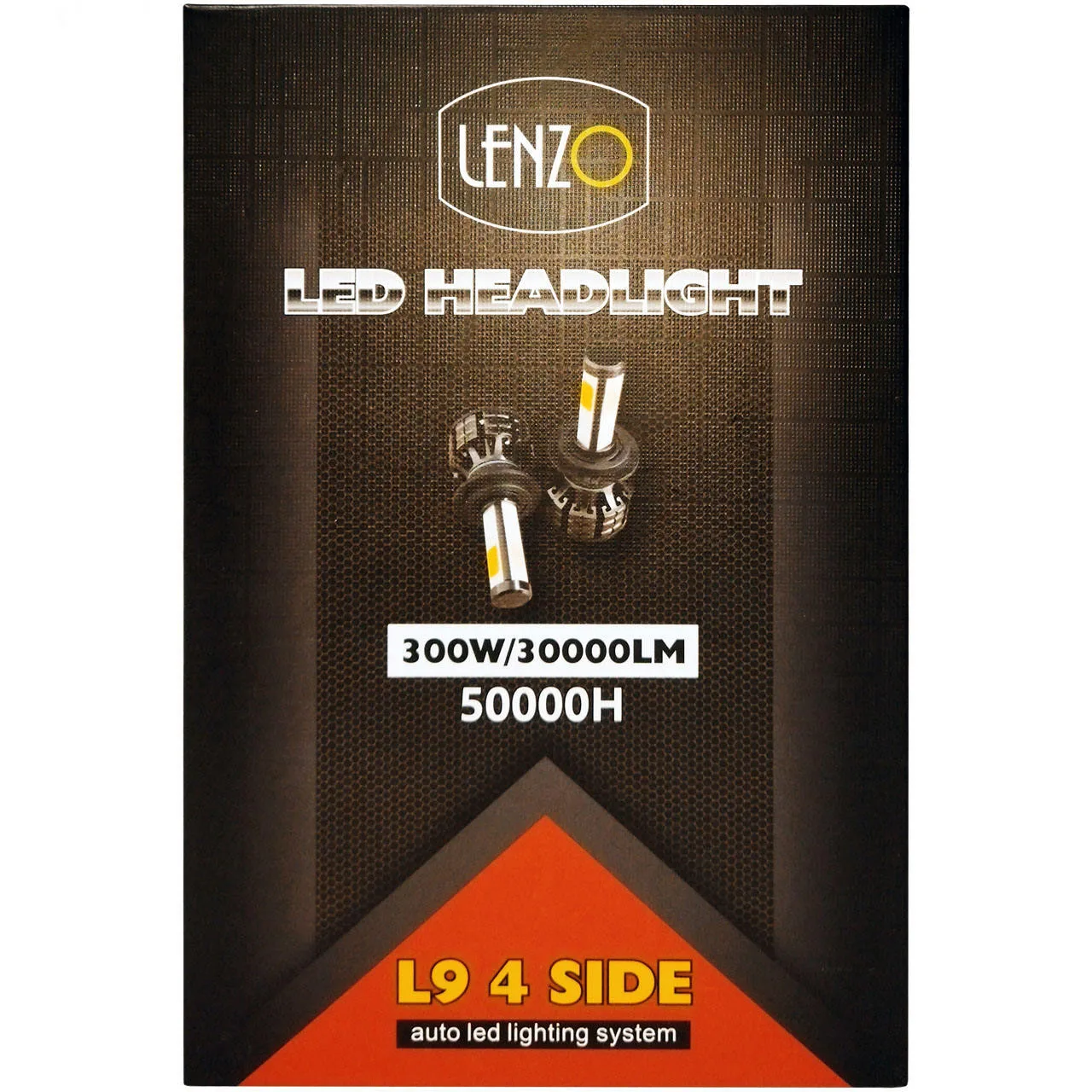 لامپ هدلایت خودرو لنزو مدل H1 1 بسته دو عددی