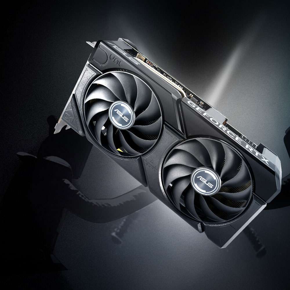 کارت گرافیک ایسوس مدل Dual GeForce RTX 4070 EVO OC Edition 12GB GDDR6X