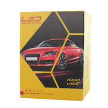 لامپ هدلایت خودرو مدل F2 با پایه H7 رنگ مهتابی بسته دو عددی