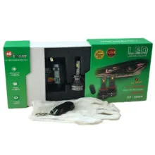 هدلایت لامپ خودرو اسمارت مدل ریموت دار پایه H7 بسته دوعددی