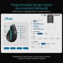 ماوس بی سیم مخصوص بازی زیلوتس مدل F36