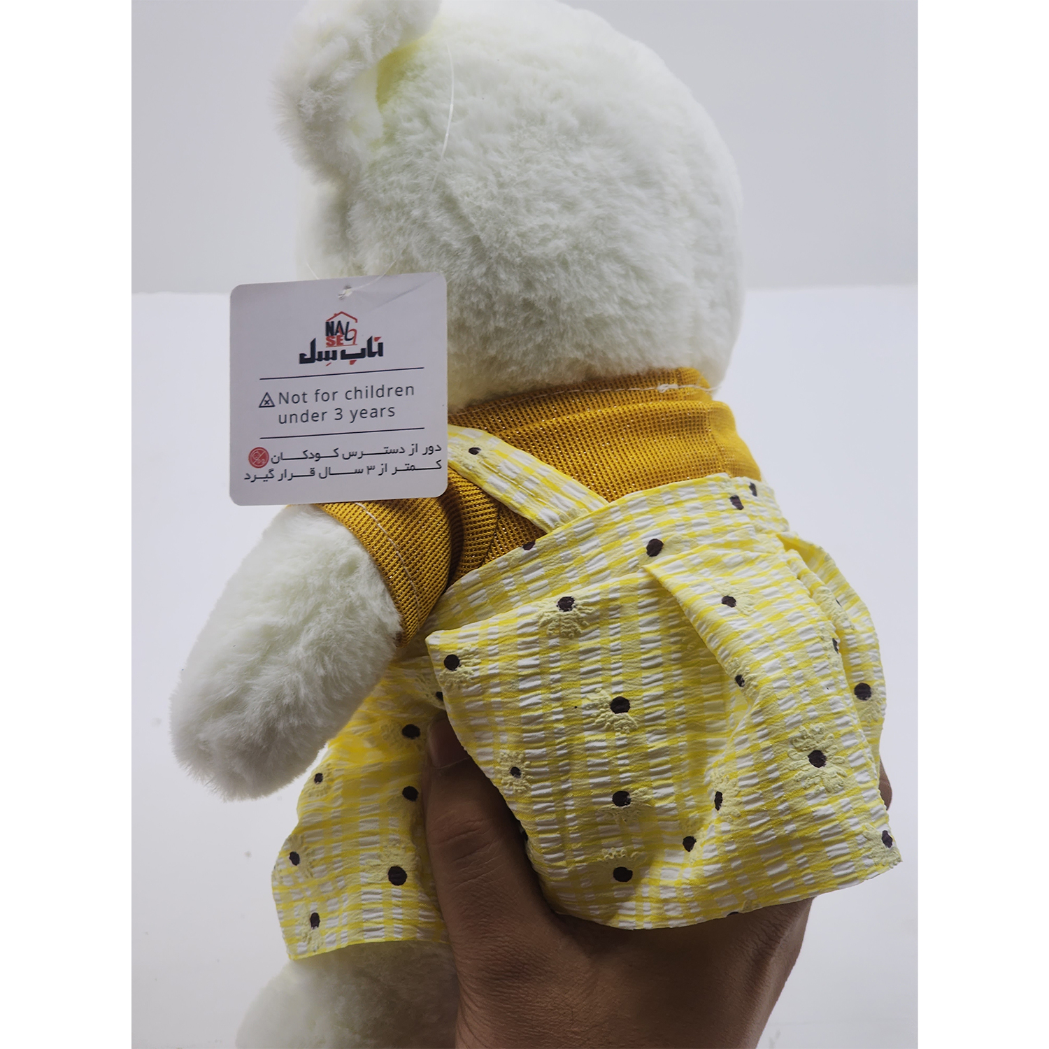 عروسک ناب سل مدل خرس تدی ارتفاع 30 سانتی متر