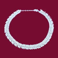 دستبند نقره زنانه مدل چتری کد 00044