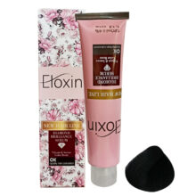 رنگ مو الوکسین سری دودی شماره 1.1 حجم 120 میلی لیتر رنگ مشکی پر کلاغی