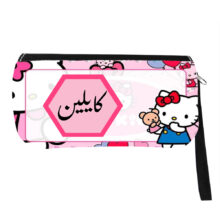 جامدادی مدل اسم شخصی طرح کیتی گربه کیوت اسم کایلین کد 0834