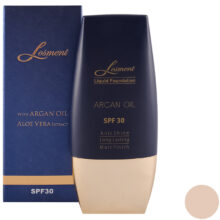 کرم پودر لوسمنت SPF30 حاوی روغن آرگان و آلوئه ورا شماره L224 حجم 30 میلی لیتر