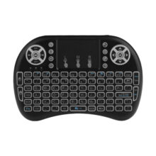 مینی کیبورد بی‌سیم همراه با تاچ‌پد مدل 08RF/2.2 Persian