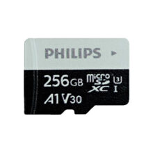 کارت حافظه microSD HC فیلیپس مدل A1-V30 کلاس 10 استاندارد UHS-I U3 سرعت 80MBps ظرفیت 256 گیگابایت