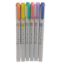 ماژیک علامت گذار موس مدل MILDLINER کد 02 بسته 6 عددی