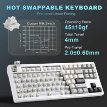 کیبورد یونزی مدل YZ87