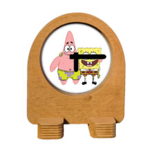 ساعت رومیزی طرح باب اسفنجی کد 240