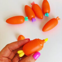 ماژیک علامت گذار مدل هویج بسته 6 عددی