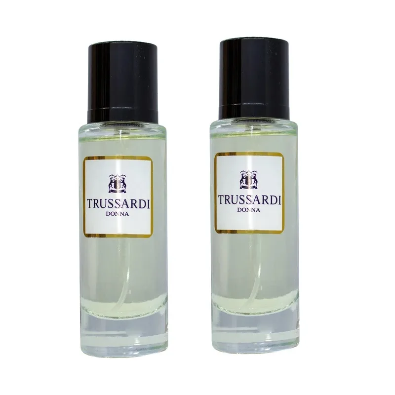 عطر جیبی زنانه نیو پرستیژ کالر مدل Trassardi Donna حجم 35 میلی لیتر مجموعه 2 عددی