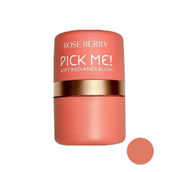 رژگونه رزبری مدل pick me شماره 1