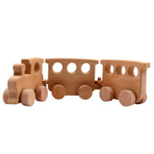 اسباب بازی چوبی مدل قطار کوچولو کد WT004