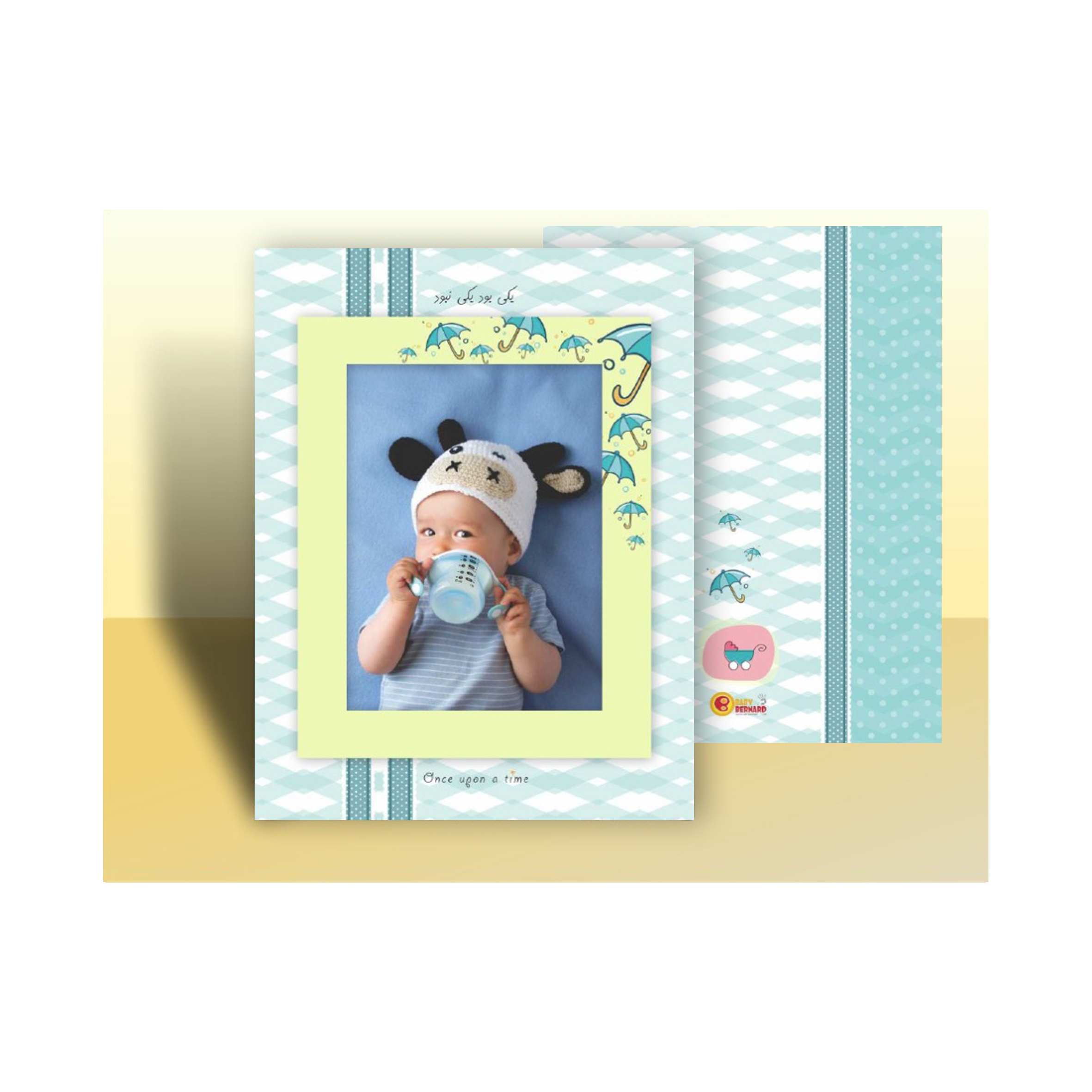 آلبوم خاطرات کودک بیبی برنارد مدل یکی بود یکی نبود کد J Q 1 0