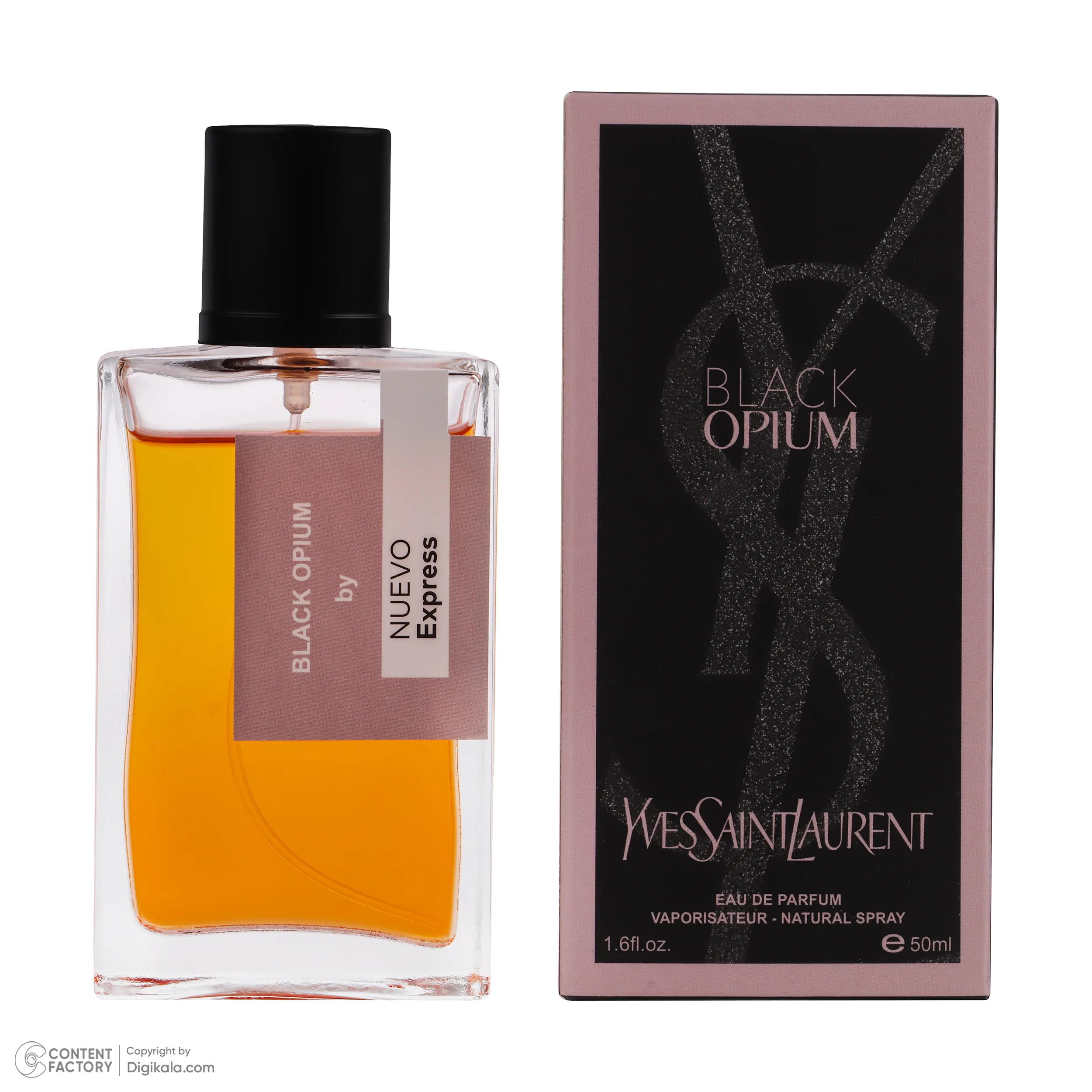 ادوپرفیوم زنانه نوو اکسپرس مدل Black Opium حجم 50 میلیلیتر