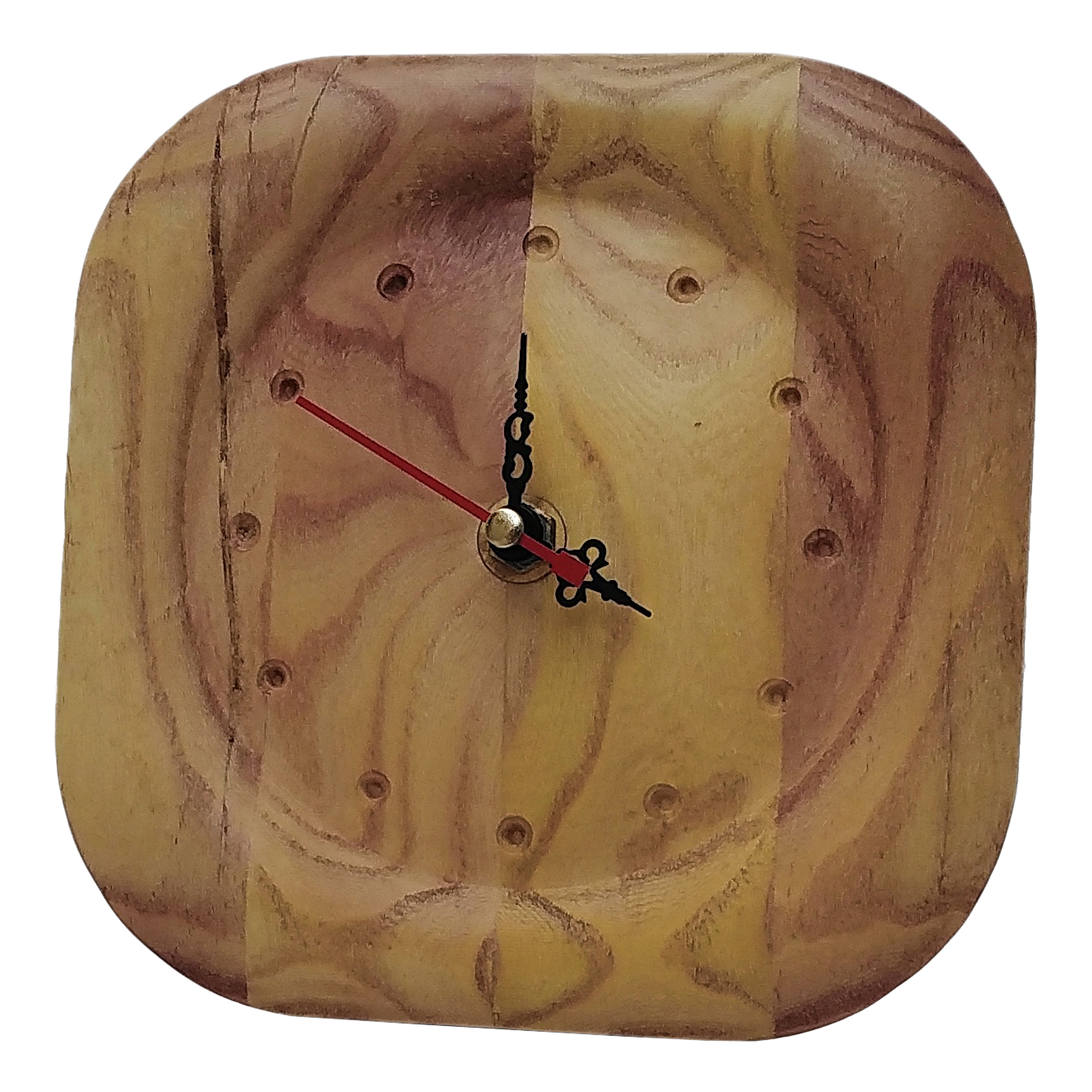 ساعت رومیزی مدل چوبی s69